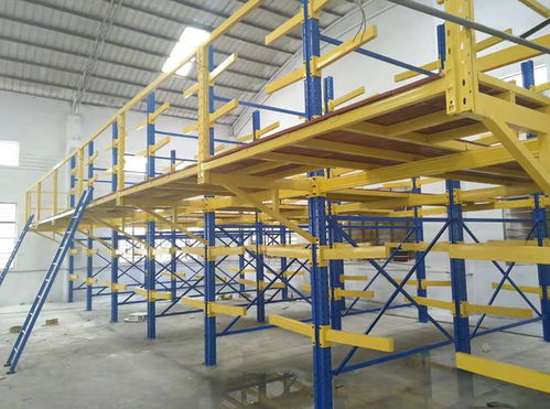 提高空間使用效率,佛山市政護(hù)欄工程廠家使用懸臂閣樓倉(cāng)儲(chǔ)貨架